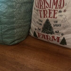 STATE Christmas Tree Farm Holiday Pillow